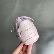 Balenciaga City Women's Flat Lace-up Casual Shoes Pink - 6