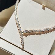 Bvlgari Full Diamond Serpent Necklace - 3