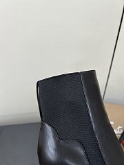 Christian Louboutin CL Red Sole Zipper High-Heeled Ankle Boots (06) - 2