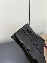 Christian Louboutin CL Red Sole Zipper High-Heeled Ankle Boots (04) - 2
