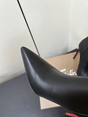 Christian Louboutin CL Red Sole Zipper High-Heeled Ankle Boots (03) - 3
