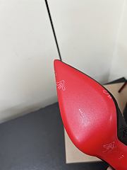 Christian Louboutin CL Red Sole Zipper High-Heeled Ankle Boots (03) - 2