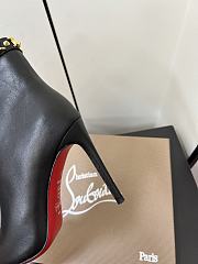 Christian Louboutin CL Red Sole Zipper High-Heeled Ankle Boots 10.5 cm (01) - 6