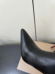 Christian Louboutin CL Red Sole Zipper High-Heeled Ankle Boots 10.5 cm (01) - 4