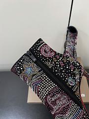 Christian Louboutin CL Red Sole Pointed Toe Side Zipper 10.5 cm - 5