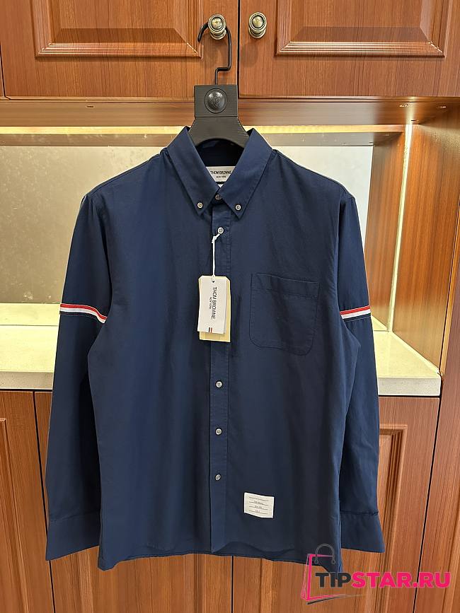 Thom Browne Long-sleeved shirts in dark blue - 1