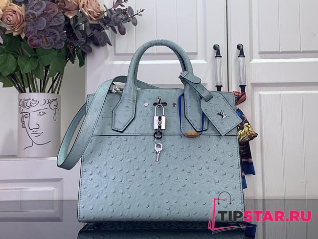 Louis Vuitton City Steamer Nano Bag L09 Blue - 1