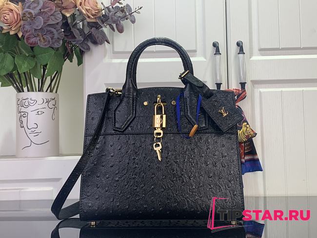 Louis Vuitton City Steamer Nano Bag L09 Black - 1