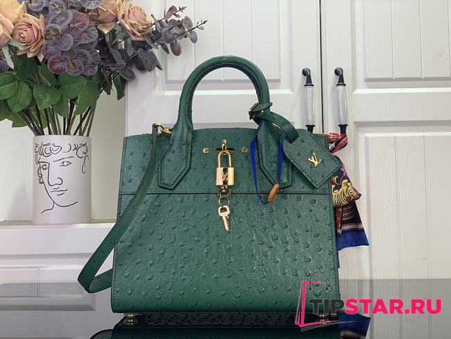 Louis Vuitton City Steamer Nano Bag L09 Green - 1