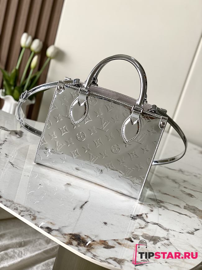 Louis Vuitton Onthego PM Monogram In Silver - 1