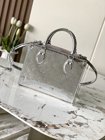 Louis Vuitton Onthego PM Monogram In Silver
