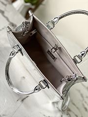 Louis Vuitton Onthego PM Monogram In Silver - 6