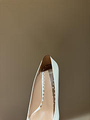 Valentino Garavani VLogo Signature High Heels In White - 4