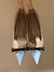 Valentino Garavani VLogo Signature High Heels In Blue - 1