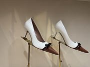 Valentino Garavani VLogo Signature High Heels In Brown - 4