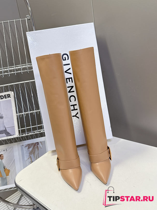 Balman Pants-Style Boots In Beige - 1