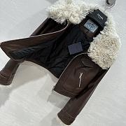 Prada Stylish Jacket with a Unique Yet Understated Charm Brown - 5