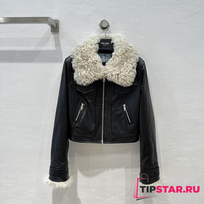 Prada Stylish Jacket with a Unique Yet Understated Charm Black - 1