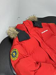 Balenciaga Reversible Coat In Red - 6