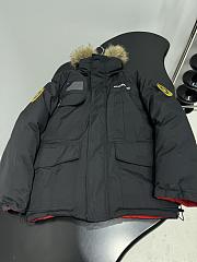 Balenciaga Reversible Coat In Black - 6