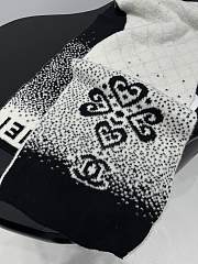 Chanel Coco Neige Cashmere Beanie/Scarf - 4