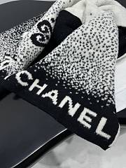 Chanel Coco Neige Cashmere Beanie/Scarf - 5