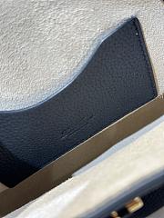 Loro Piana Small Bobbin Bag Calfskin Black - 6