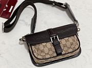Gucci Small GG-canvas Shoulder Bag Brown - 6