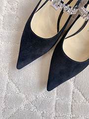 Jimmy Choo Jimmy Bing crystal-strap Ballerina 06 - 3