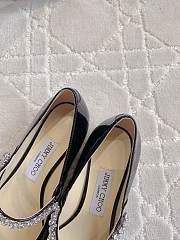 Jimmy Choo Jimmy Bing crystal-strap Ballerina 05 - 2