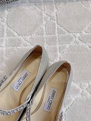Jimmy Choo Jimmy Bing crystal-strap Ballerina 04 - 4