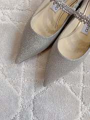 Jimmy Choo Jimmy Bing crystal-strap Ballerina 04 - 2