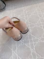 Jimmy Choo Jimmy Bing crystal-strap Ballerina 03 - 5