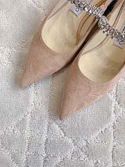 Jimmy Choo Jimmy Bing crystal-strap Ballerina 03 - 4