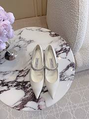 Jimmy Choo Jimmy Bing crystal-strap Ballerina 01 - 1