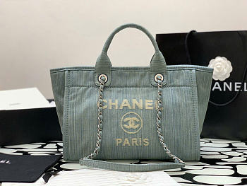 Chanel Deauville Shopping Bag Size 38 cm