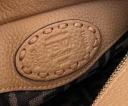 Fendi Noir Mini Beryl Tote Bag Brown - 6