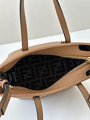 Fendi Noir Mini Beryl Tote Bag Brown - 4