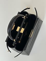 Fendi Peekaboo Mini Precious skin Black - 2