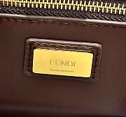 Fendi Peekaboo Mini Precious skin Brown - 6