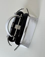 Fendi Peekaboo Mini Precious skin White - 2