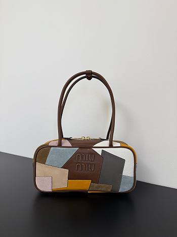 Miumiu Limited Edition Color-Blocked Bowling Bag