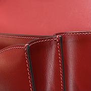 Hermes Constance Box 24 Red with Silver Hardware - 3