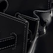 Hermes Box Calf Birkin 25 - Luxe Du Jour Black - 5