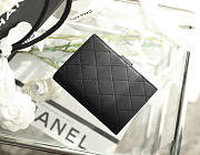 Chanel Snap-Button Passport Holder Black - 5