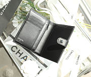 Chanel Snap-Button Passport Holder Black - 4