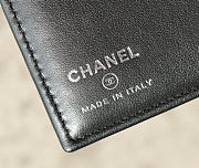 Chanel Snap-Button Passport Holder Black - 2