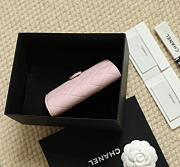 Chanel Snap-Button Passport Holder Pink - 5