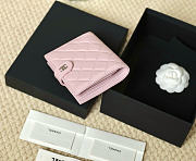Chanel Snap-Button Passport Holder Pink - 4
