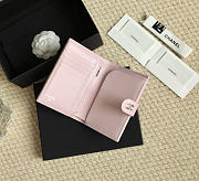 Chanel Snap-Button Passport Holder Pink - 3